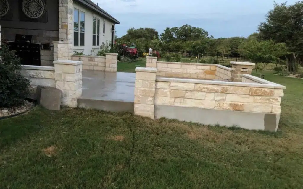 Patio Installation in Leander, TX